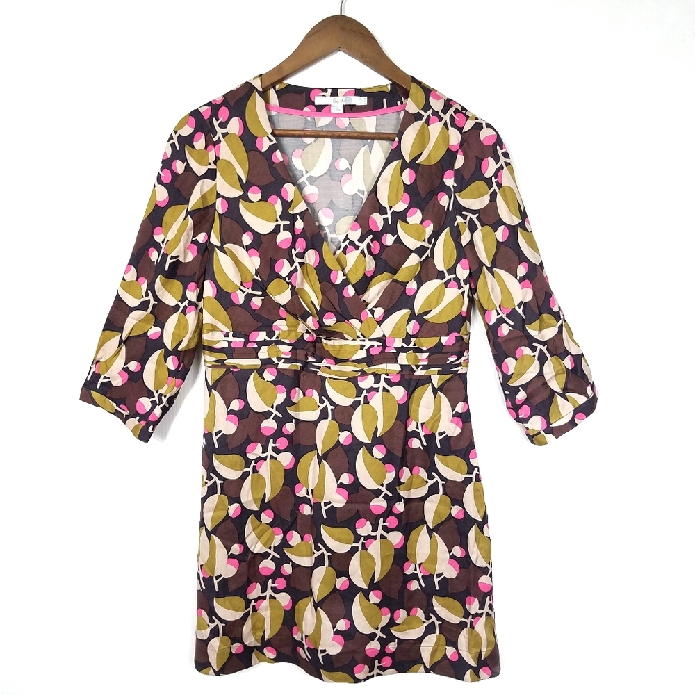 Boden Canterbury Acorn Print Tunic Dress